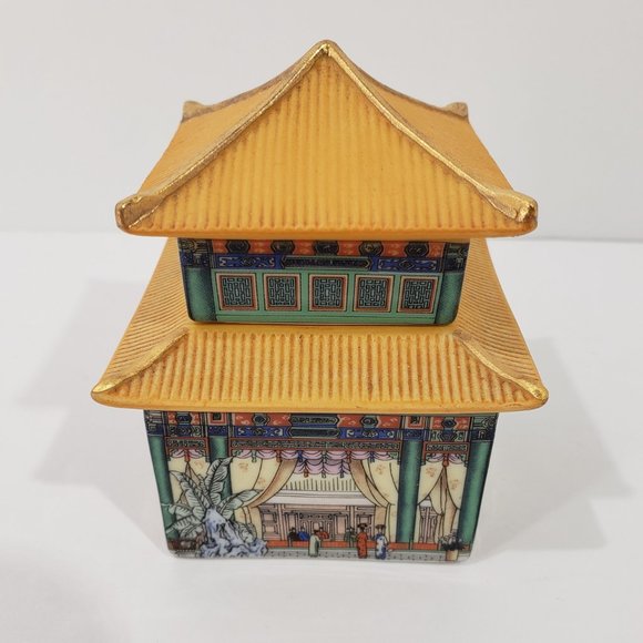Vintage Forbidden City The Palace Music Box 1990's - Picture 5 of 12